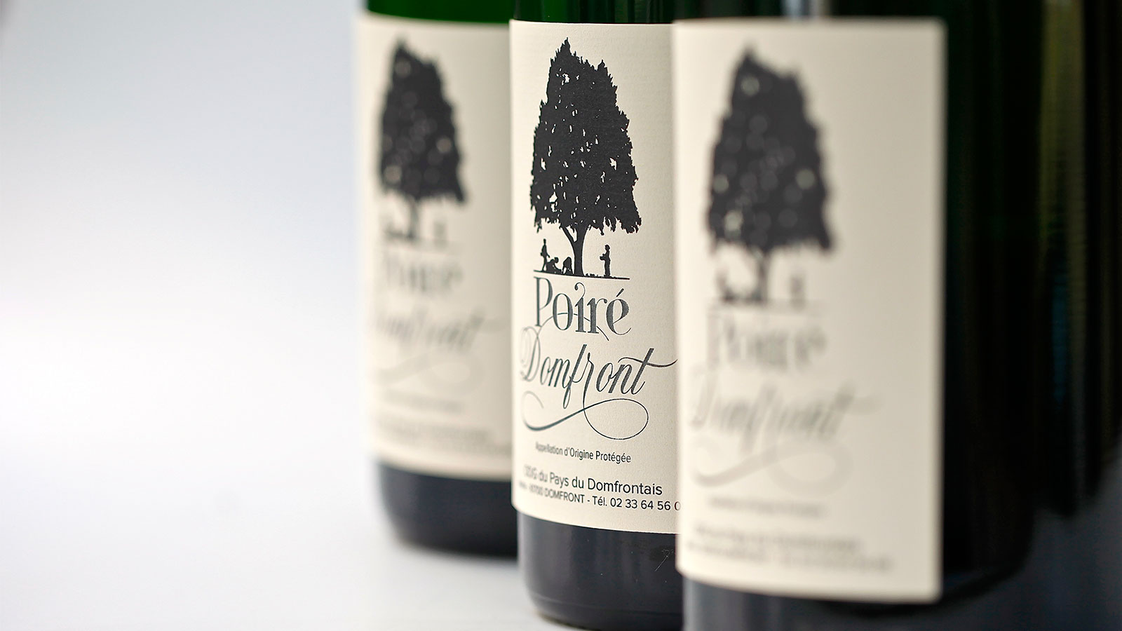 Bouteilles de Poiré Domfront